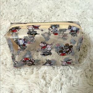 Brandy Melville John Galt Vinyl Cosmetic Bag